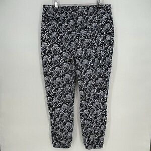 Rachel & Zoe Patterned Jogger Pants Size Large